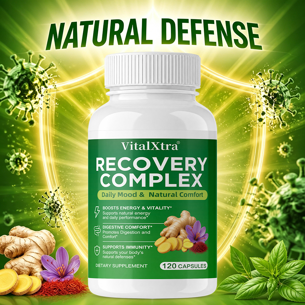 Health Wellness Vitamins - 사프란, 생강, 마그네슘, 비타민이 함유된 미오-이노시톨