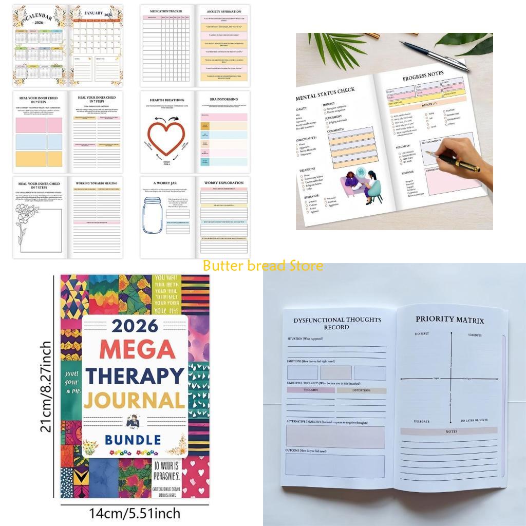 Health Wellness Journal - W89C 정신 건강 회복 저널 월간