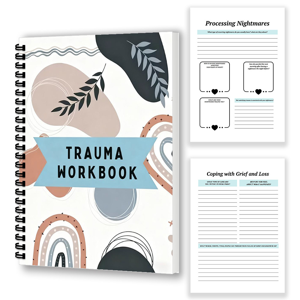 1PC 홀리스틱 트라우마 치유 워크북: 트라우마 생존자 - Health Wellness Journal 리뷰 및 가격