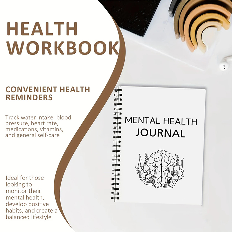 새로운 정신 건강 저널, 정신 건강 플래너, 웰니스 워 - Health Wellness Journal 리뷰 및 가격
