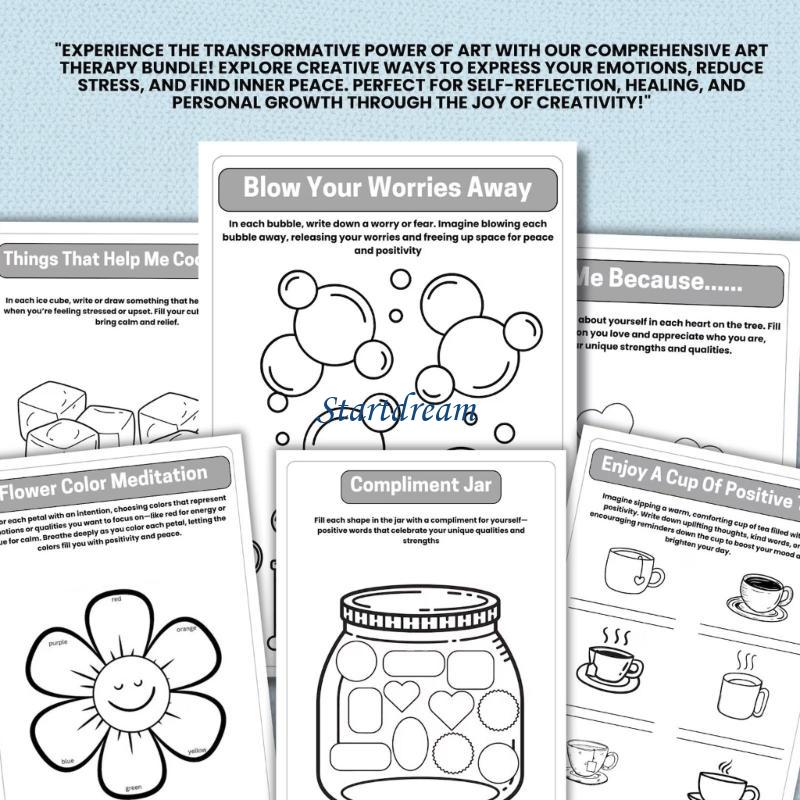 정신 건강 통합 문서 트윈 코일 바인딩 저널 치료 활동 - Health Wellness Journal 리뷰 및 가격