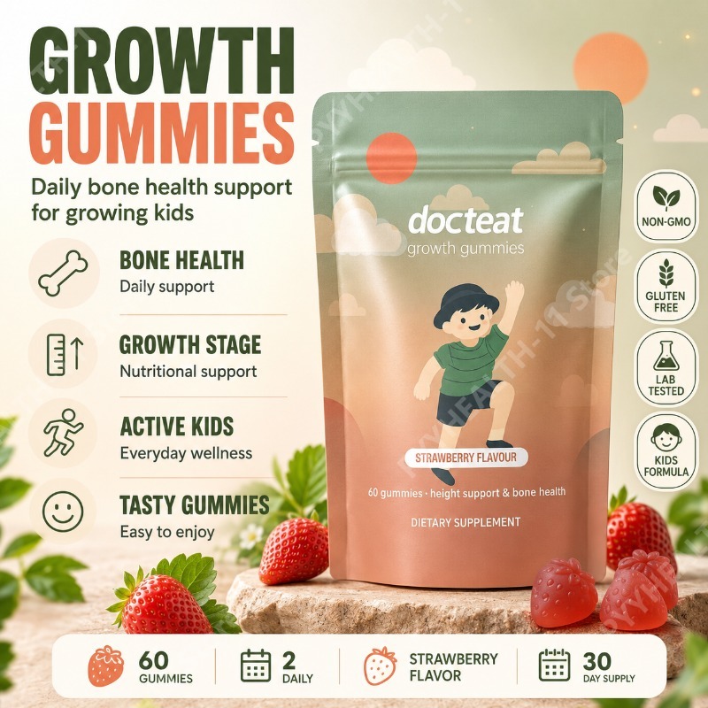 어린이 칼슘 구미 비타민 D3 K2 보충제 딸기맛 뼈  - Health Wellness Vitamins 리뷰 및 가격