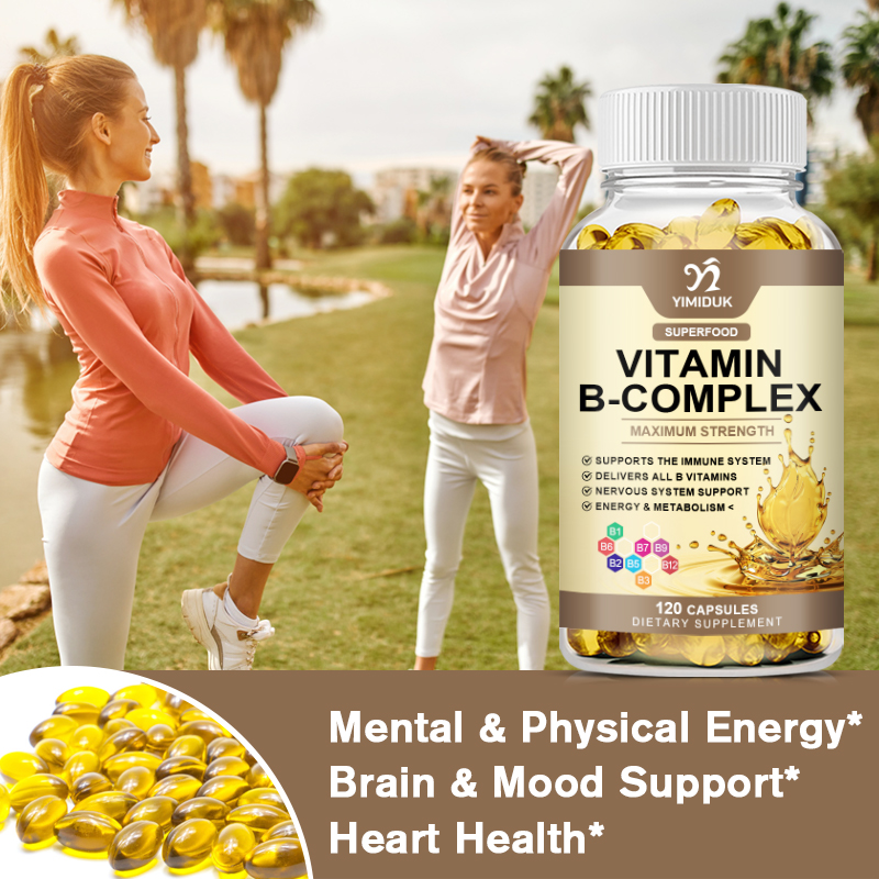 프리미엄 B 복합체 보충제, 비오틴과 엽산 함유, 구강 - Health Wellness Vitamins 리뷰 및 가격