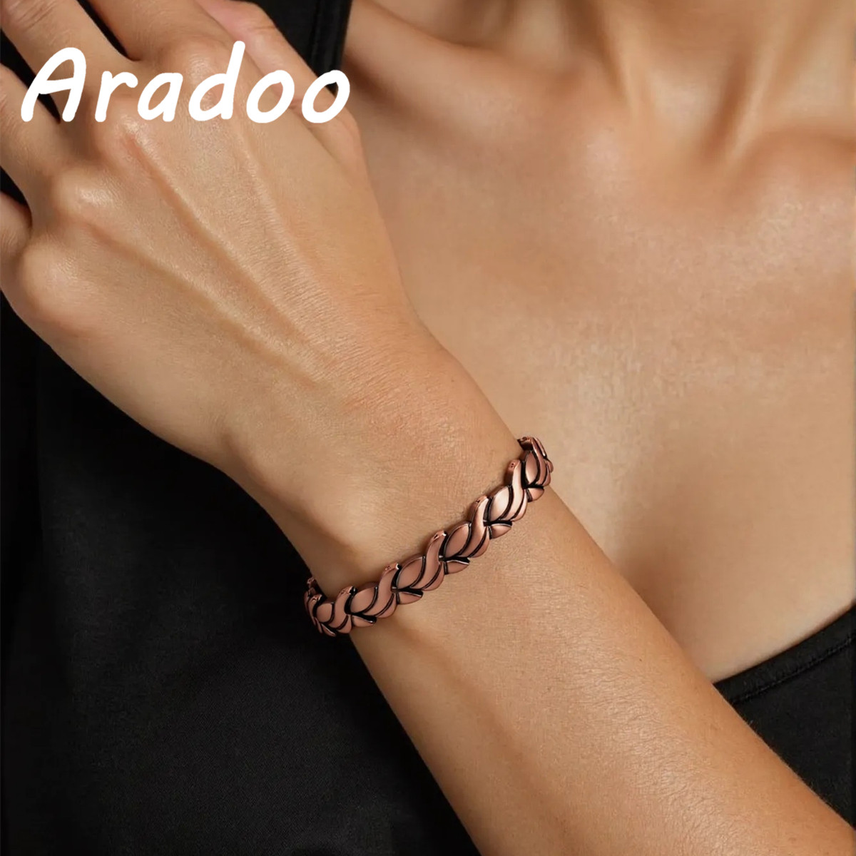ARADOO 여성용 순수 구리 마그네틱 팔찌 – 99. - Health Wellness Bracelet 리뷰 및 가격