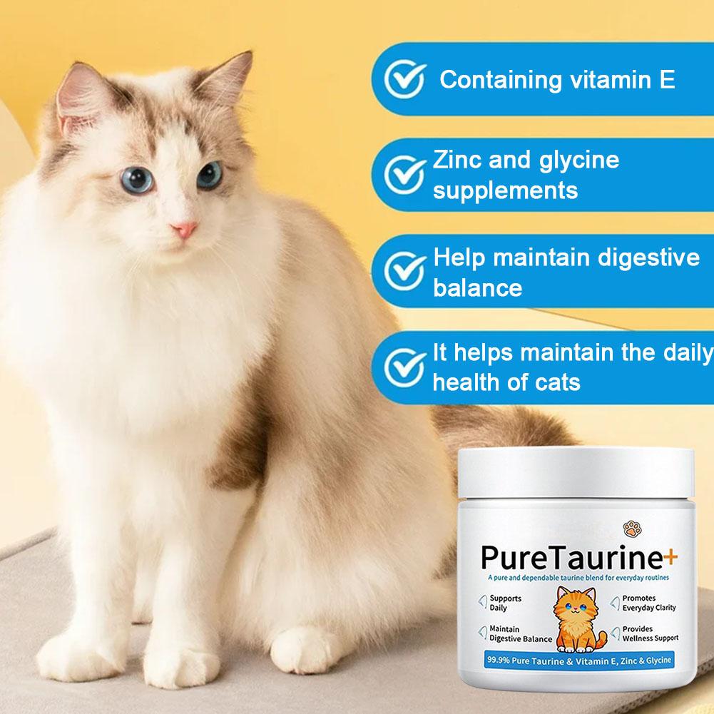 고양이와 강아지를 위한 순수 타우린 파우더, 소화 건강 - Health Wellness Vitamins 리뷰 및 가격